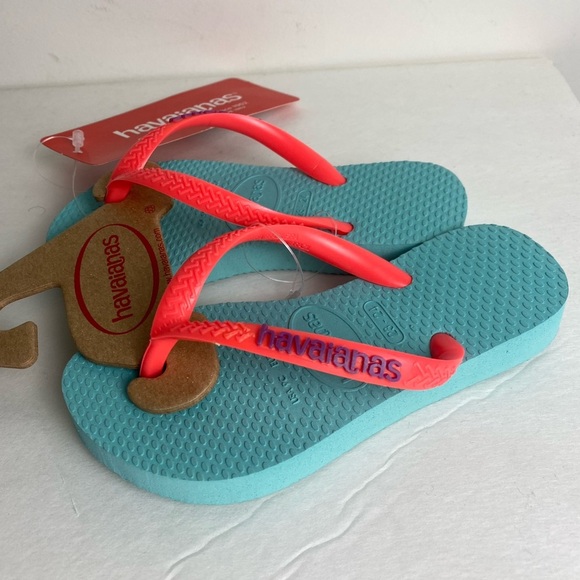 Havaianas kids flip flops NWT size 9 toddler - Picture 1 of 4